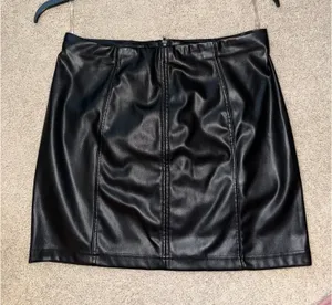 Altard State High-Waisted Faux Leather Skirt thumbnail 1
