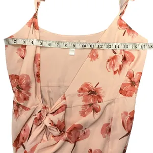 Hutch Modcloth Women's Pink Floral Wrap Dress Size Small thumbnail 9