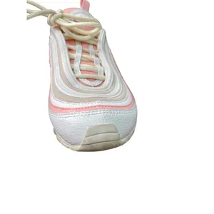 Nike Air Max 97 Womens Summit White coral low top sneakers size 8.5 SKU 8975 thumbnail 13