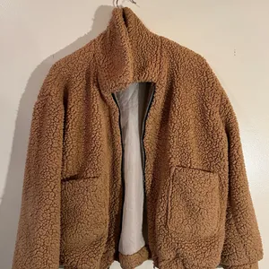 Tan Cozy Sherpa Jacket thumbnail 2