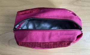 Victoria's Secret Sequin Makeup Cosmetic Bag thumbnail 3