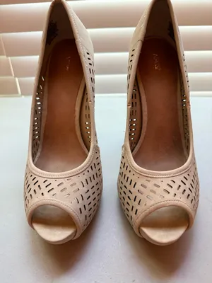Apt. 9 Nude Cutout Peep-Toe Stiletto Heels thumbnail 3