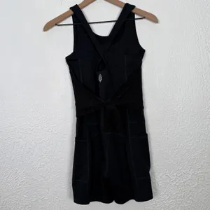 Free People Movement Front Runner Runsie Black Size Small thumbnail 4