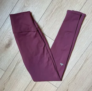 Alo Yoga Pink Leggings Small thumbnail 1