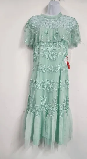 Mac Duggal  Embroidered Ruffled Cap Sleeve size 8. $298 thumbnail 4