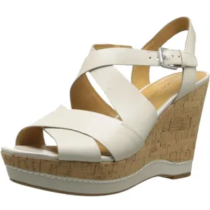 Franco Sarto Leather L-Shiver Platform‎ Sandal Size 9 B45 thumbnail 1