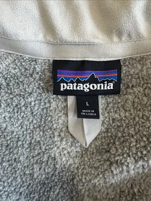 Patagonia Gray 1/4 Zip Better Sweater Pullover thumbnail 8