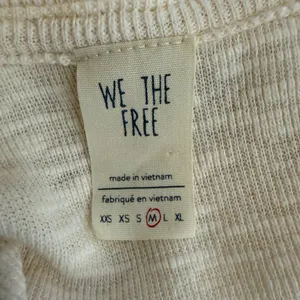 Free People We the Free Don't Forget Me Top Womens Medium Ivory Long Sleeve Boho thumbnail 15