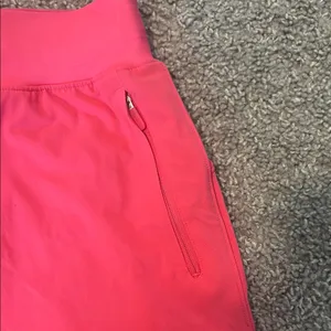 Lululemon Athletica High Waist Pink Shorts thumbnail 5