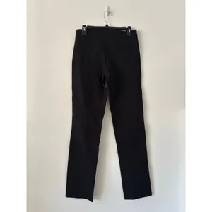 Quince Ultra-Stretch Ponte Straight Leg Pants Black Size M thumbnail 5