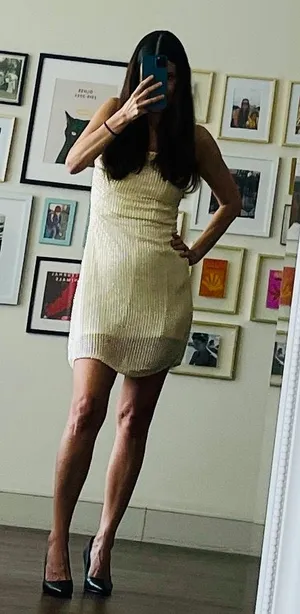 ZARA SHINY DRAPED MINI DRESS thumbnail 1