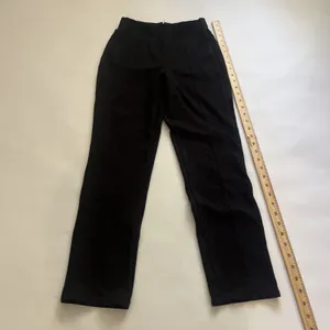 Halara Small Black Pointe Leggings Front Seam Pockets Black thumbnail 5