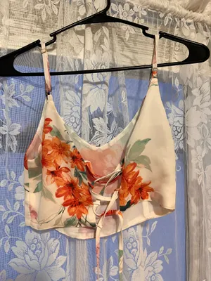 Lulus floral print two-piece maxi dress thumbnail 2