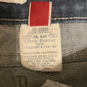 816 Classic Boot Cut Jeans in Dark Wash thumbnail 3