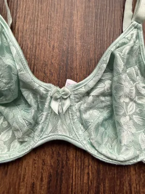 Vintage Women’s Maidenform Lace Sheer Floral Bra - Size 36B thumbnail 6