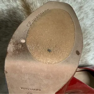 Pour La Victoire Platform Peep‎ Toe Pumps Size 7.5 B88 thumbnail 14