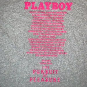 Playboy x Misguided Mission Statement T- Shirt Dress Grey/ Pink New with Tags thumbnail 4