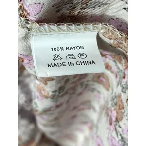 JAASE Womens Floral Babydoll Mini Dress Medium Pink Ruffle Boho Cottagecore New thumbnail 5