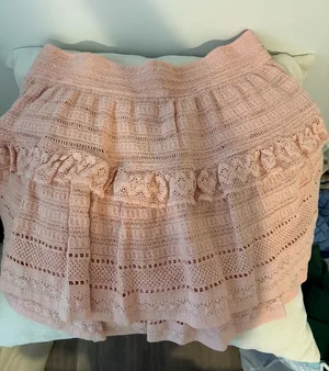 Blush Pink Aerie Skirt thumbnail 1