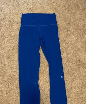 blue athletic leggings Size M thumbnail 3