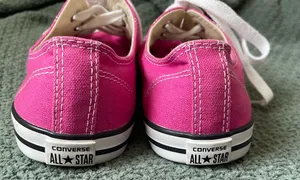 Pink Low Top Converse Sneakers  thumbnail 6