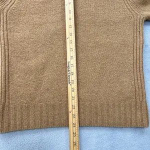 J.Crew Merino Wool Supersoft Yarn Alpaca Mock‎ Neck Sweater Ribbed Trim Medium thumbnail 10
