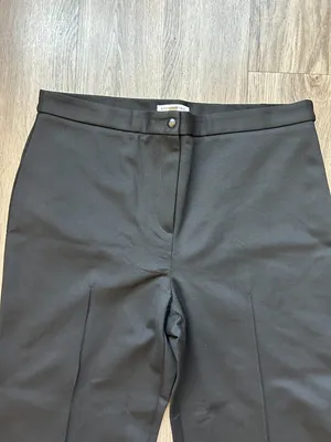 Banana Republic Flare Everywhere Pointe Stretch Trouser Pants in Black XL thumbnail 3