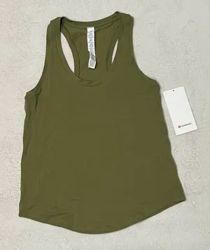 Lululemon Green Love Tank thumbnail 1