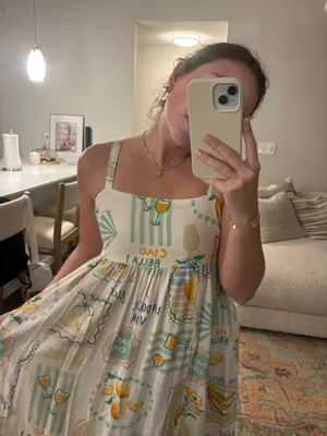 Paper Heart Maxi Dress thumbnail 3