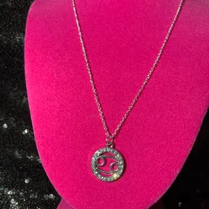 Cancer Zodiac Sign Sterling Silver Necklace Constellation mcbling Birthday Gift thumbnail 17
