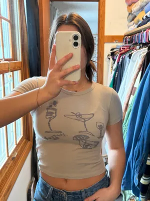 Urban Outfitters Baby Tee thumbnail 1