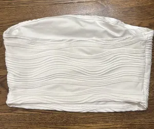 SHEIN White Tube Top thumbnail 2