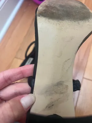 Steve Madden Heels Black Strappy 8 thumbnail 8