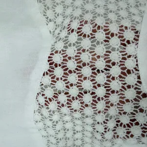 Tizzie Crochet Lace Blouse Women‎ Small White Bell Sleeve Boho Cottagecore Top thumbnail 10