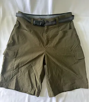 ORVIS MEN'S TECH CARGO BELTED SHORTS(BURNT OLIVE Size 32 thumbnail 1