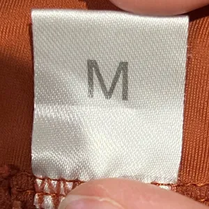 Brown Moisture Wicking Sports Bra Swim Top Women's Medium thumbnail 3