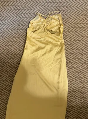 Maxi Yellow Dress Peppermayo thumbnail 3