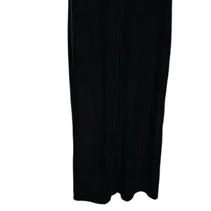 Vintage 1990s Robbie Bee Black Beaded Mesh Velvet Gothic Vampy Cocktail Dress 12 thumbnail 6