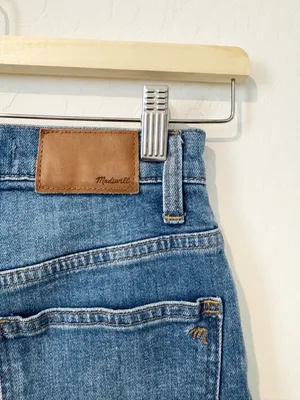 Madewell‎ Slim Wide Leg Jeans 23 Olympia High Rise Button Fly Quiet Luxury 90s thumbnail 8