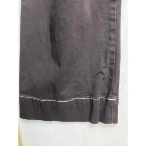 Bagatelle Wide Leg‎ Pants Womens 6 Brown Contrast Stitch High Rise thumbnail 7