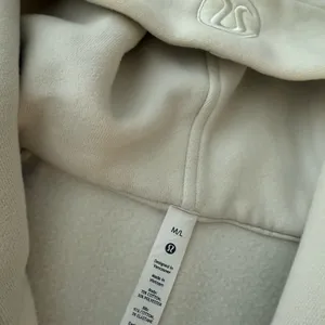 Lululemon Scuba Oversized Half Zip Hoodie. Bone color. Size M/L thumbnail 4