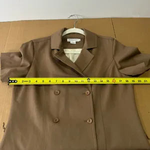 Vintage Pendleton 100%‎ Wool Double Breasted Classic Structured Blazer Dress thumbnail 13