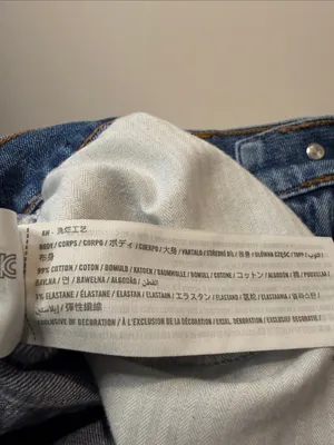 Abercrombie & Fitch Curve Love The Ankle Straight Ultra High Rise Jeans SZ 25/0 thumbnail 5