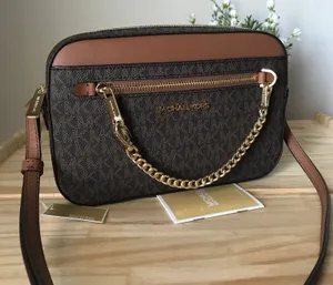 Michael Kors Jet set item LG EW zip chain Xbody thumbnail 1