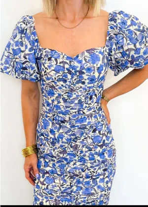 Boutique Midi dress Blue thumbnail 3