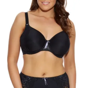 Elomi Amelia Spacer Black Full Figure Molded Underwire Lace Bra 36L 36 L New NWT thumbnail 4