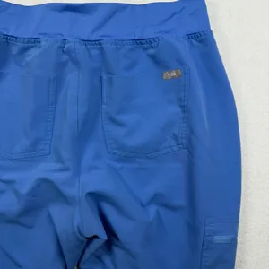 FIGS Kade Cargo Jogger Scrub Pants Blue Technical Collection Women’s Large thumbnail 3