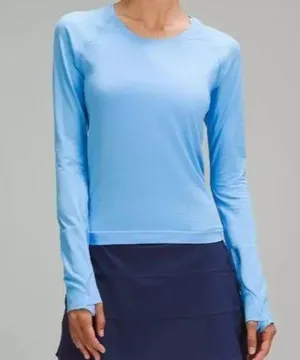 Swiftly Tech Shirt Lululemon Long Sleeve Race thumbnail 2