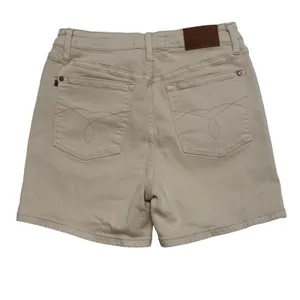 Judy Blue Shorts Womens L Beige Bermuda Denim Stretch 4.5 In Casual JB150249C thumbnail 5