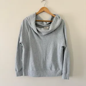 NATION LTD Barbie Off The‎ Shoulder Top Heather Grey Size Large 100% Cotton thumbnail 4